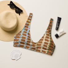 Load image into Gallery viewer, TARPON Scales Recycled padded bikini top