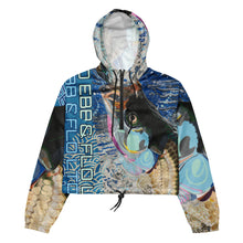Load image into Gallery viewer, TARPON JUMP! Women’s cropped windbreaker