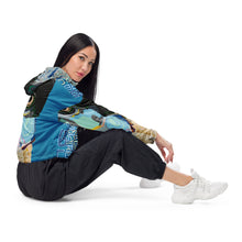 Load image into Gallery viewer, TARPON JUMP! Women’s cropped windbreaker