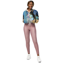 Load image into Gallery viewer, TARPON JUMP! Women’s cropped windbreaker