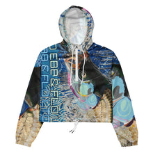 Load image into Gallery viewer, TARPON JUMP! Women’s cropped windbreaker
