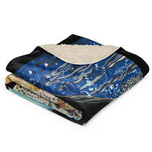 Load image into Gallery viewer, TARPON JUMP! Sherpa blanket