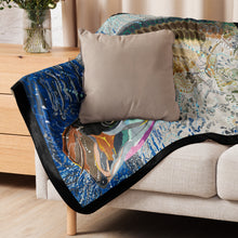 Load image into Gallery viewer, TARPON JUMP! Sherpa blanket
