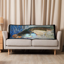 Load image into Gallery viewer, TARPON JUMP! Sherpa blanket