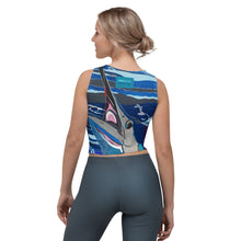Load image into Gallery viewer, SAIL ON! Fitted Crop Top