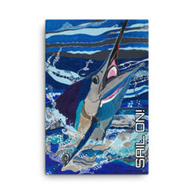 Load image into Gallery viewer, SAIL ON! Graphic on Canvas-wrap 3/2022