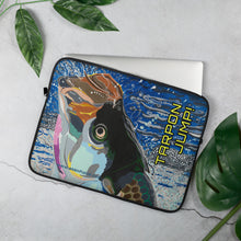 Load image into Gallery viewer, TARPON JUMP! Laptop Sleeve