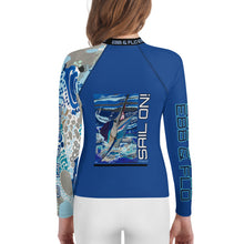 Load image into Gallery viewer, SAIL ON! Youth Rash Guard Unisex