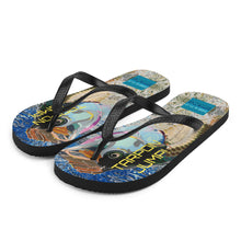 Load image into Gallery viewer, TARPON JUMP! Fine Art to Flip-Flops - Unisex
