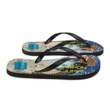 Load image into Gallery viewer, TARPON JUMP! Fine Art to Flip-Flops - Unisex