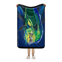 Load image into Gallery viewer, MAHI ON! Sherpa blanket
