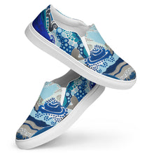 Load image into Gallery viewer, SAIL ON! Men’s slip-on canvas shoes
