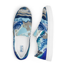 Load image into Gallery viewer, SAIL ON! Men’s slip-on canvas shoes
